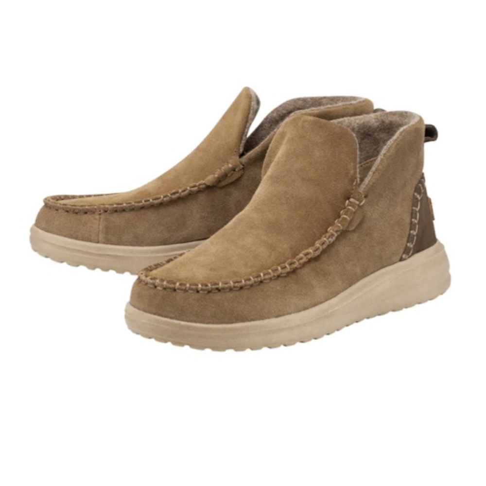 New Hey Dude Denny Suede Size 7